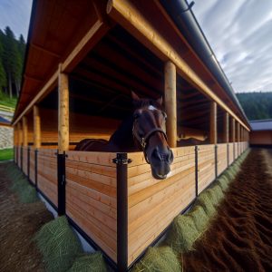 Lze přístřešek pro koně přizpůsobit tvým potřebám? 🐴🏡