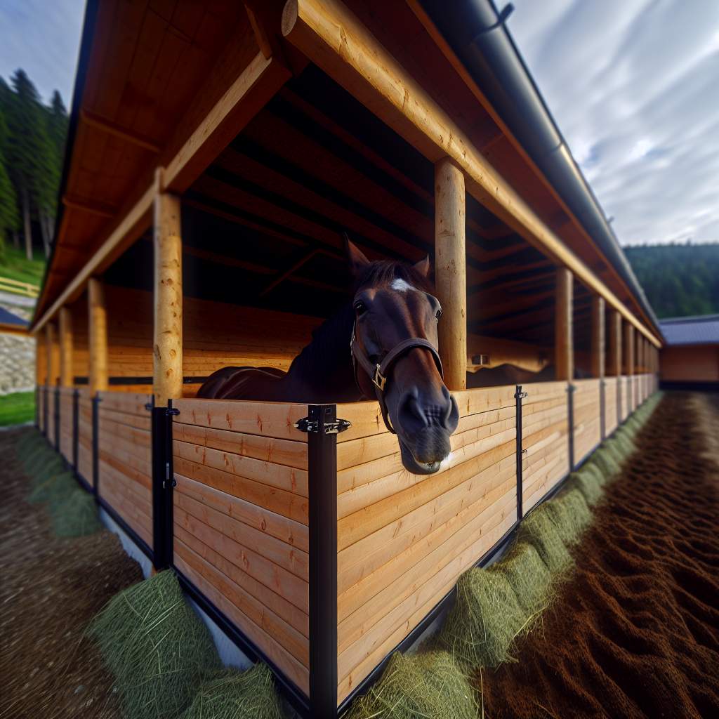 Lze přístřešek pro koně přizpůsobit tvým potřebám? 🐴🏡
